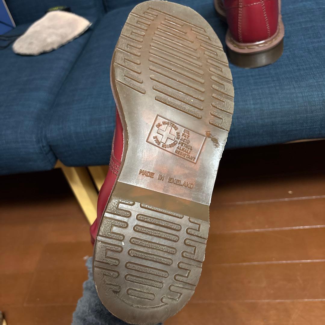 dr.martens 8ホール　made in england