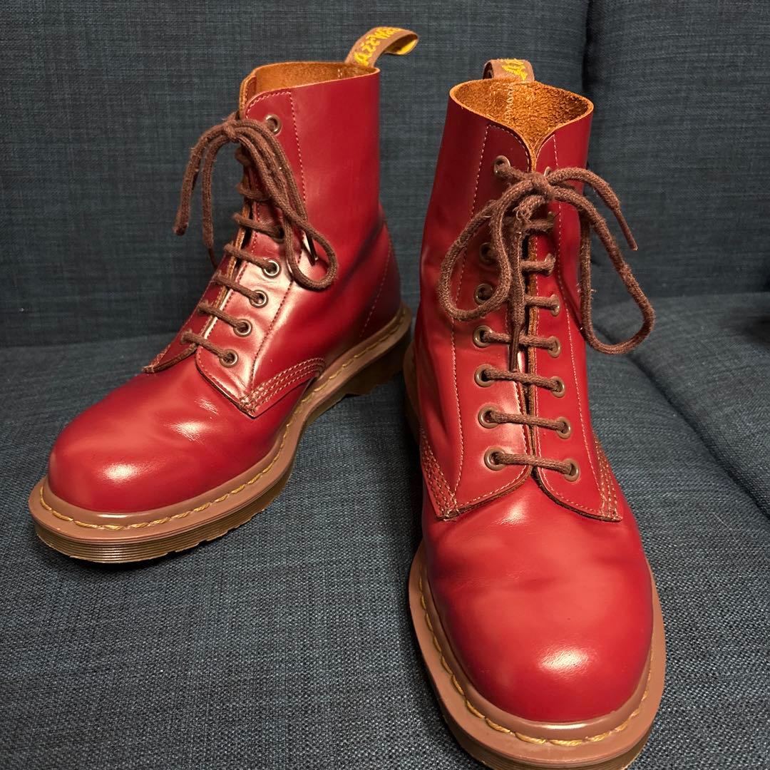 dr.martens 8ホール　made in england