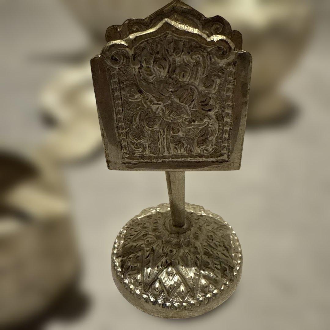 【希少】アンティーク シルバーポット6点セット ビクトリアン調 英国 イギリス