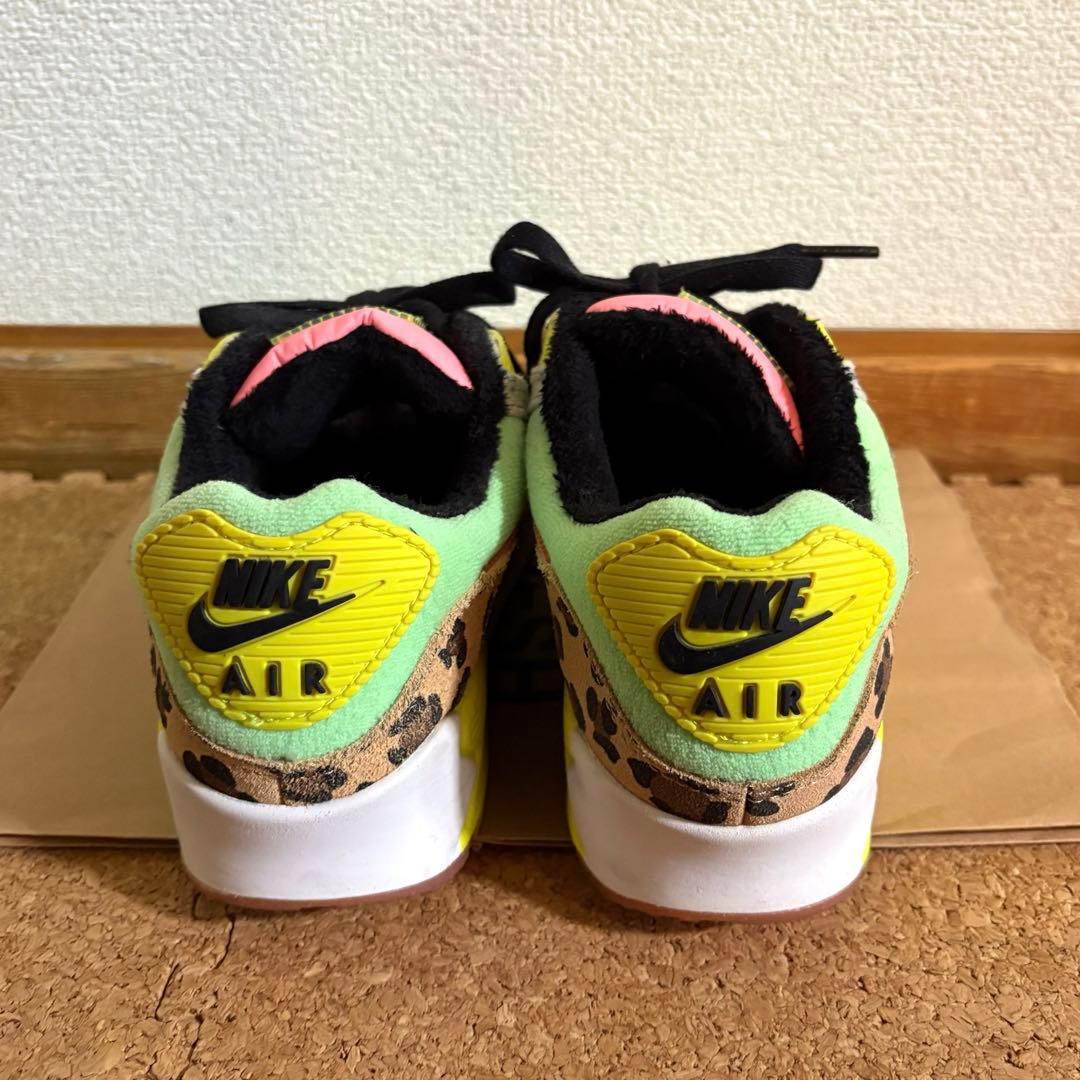 【美品】NIKE WMNS AIR MAX 90 LX ANIMAL 23.5