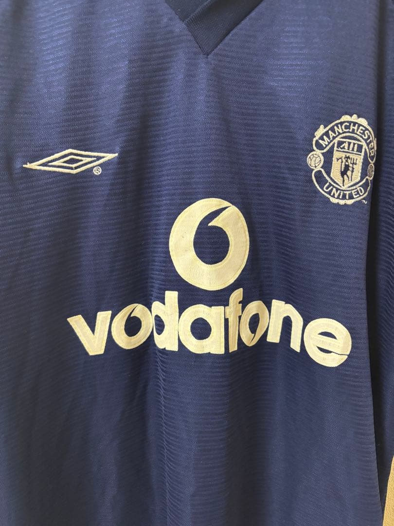 マンチェスターユナイテッド 00s ユニフォーム Umbro Vodafone
