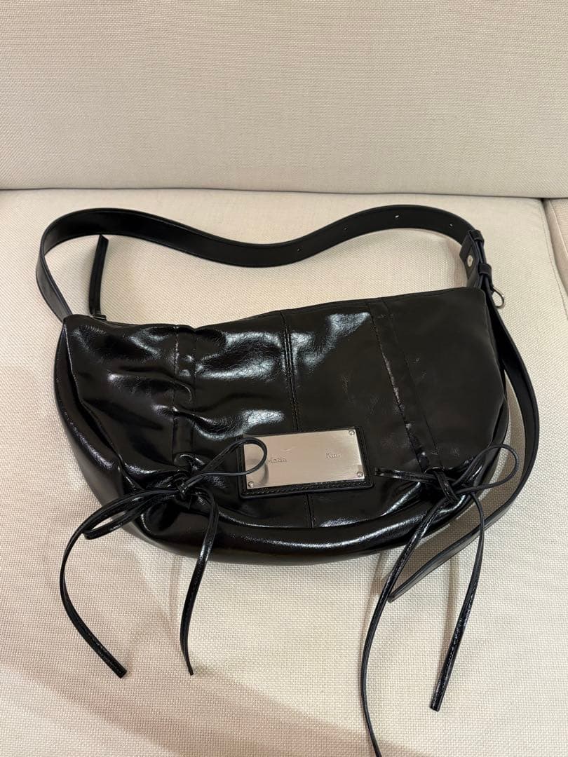 Matin Kim 黒 ショルダーバッグ