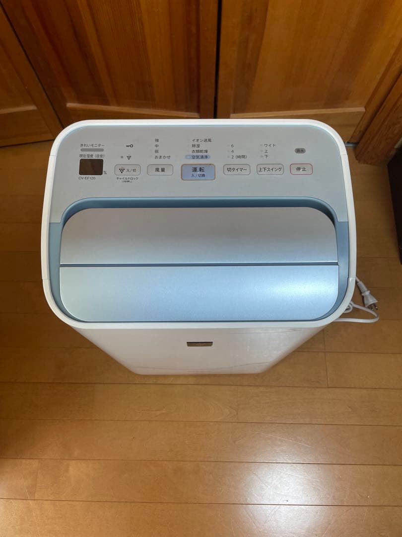 シャープ 除湿機 兼 空気清浄機 ホワイト CV-EF120-W/2024年製