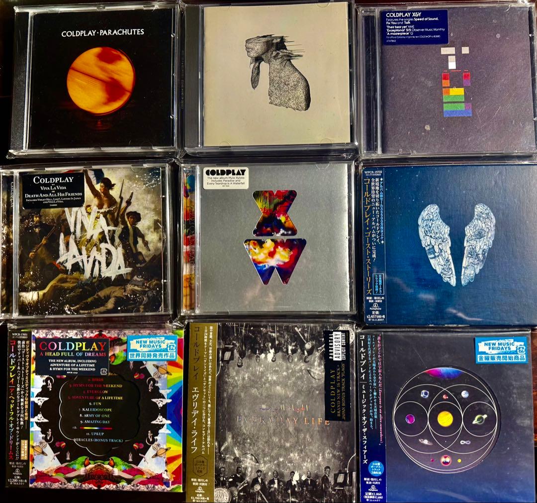 Coldplay コールドプレイ　アルバム 8枚セット