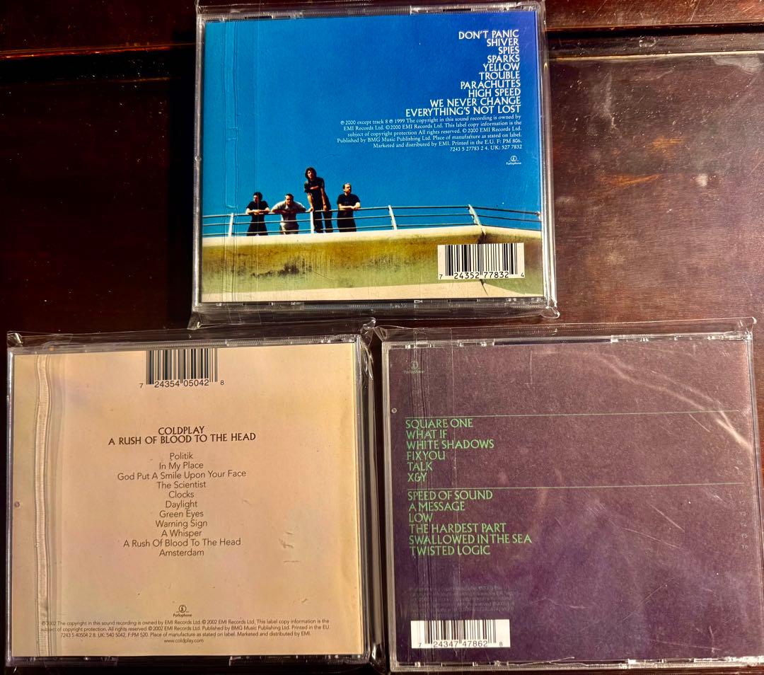 Coldplay コールドプレイ　アルバム 8枚セット