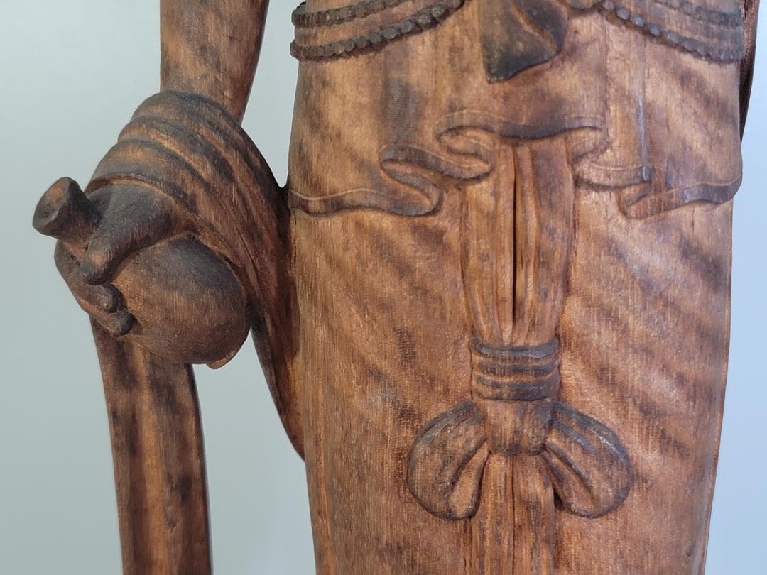 仏教美術 時代 木彫刻 観音菩薩像