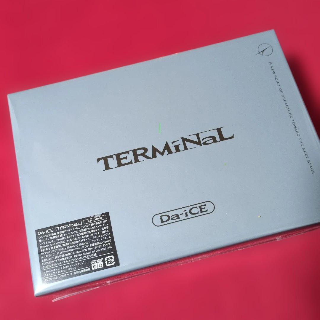 TERMiNaL　初回生産限定盤　CD + 3DVD 新品未開封