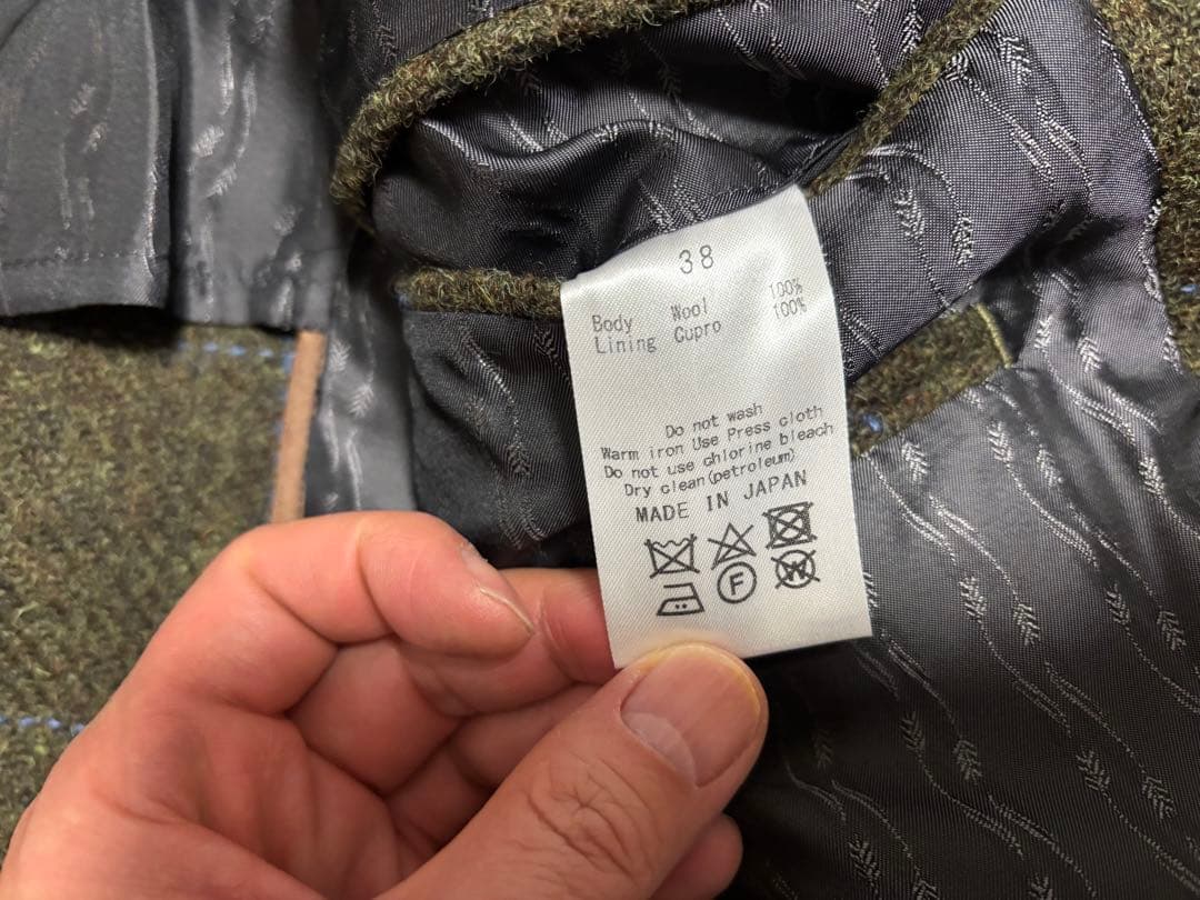 kenneth field arch別注 2B UNCON BOX POCKET