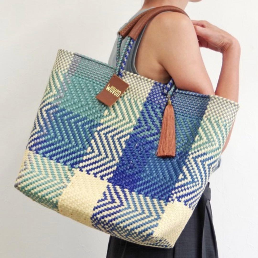 WOVEN ウーヴン かごバッグ メルカドバッグ