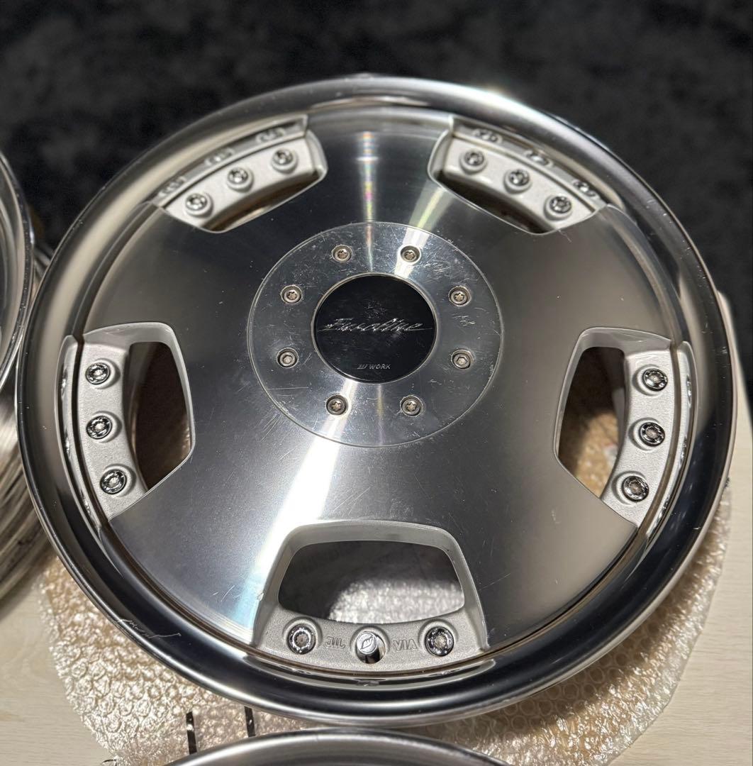 WORK ユーロライン 15×5.5J +42/+47 PCD100