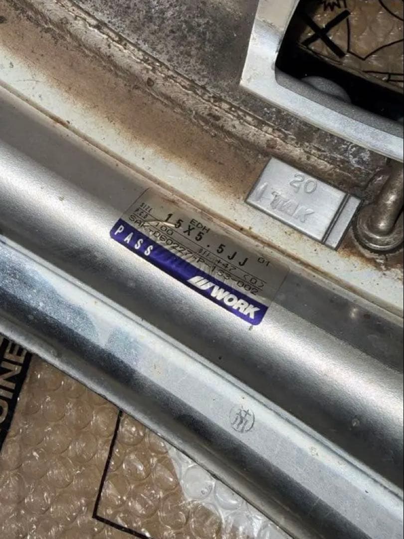 WORK ユーロライン 15×5.5J +42/+47 PCD100