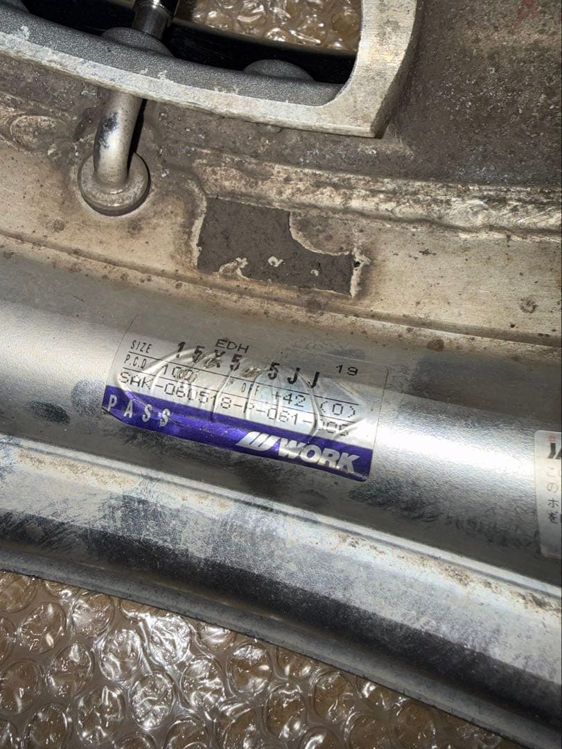 WORK ユーロライン 15×5.5J +42/+47 PCD100