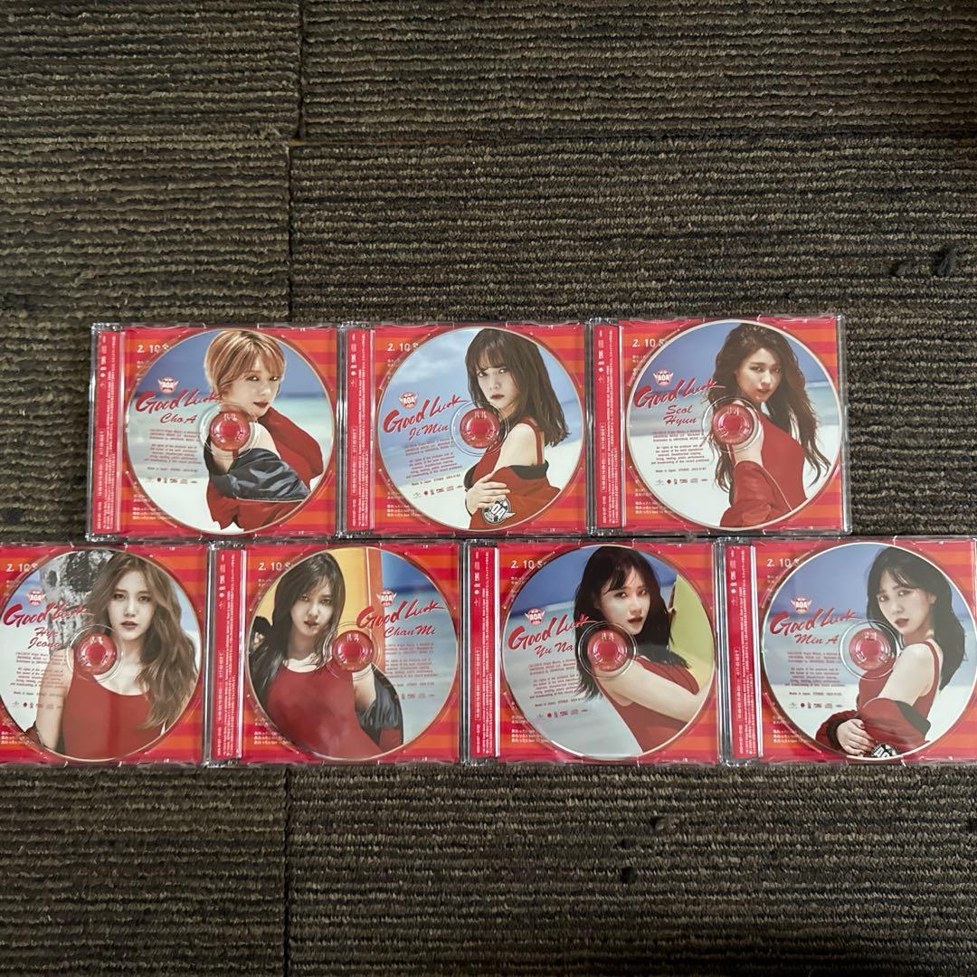 AOA Good Luckセット(CD.DVD&サイン&特典カード)