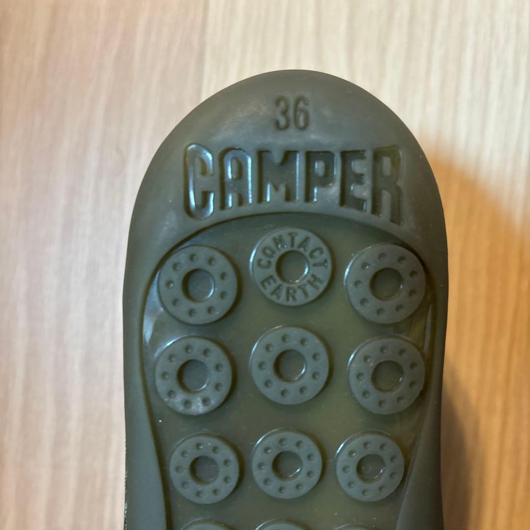 カンペールCamper Peu Cami ペウ カミ レザースニーカー グレー