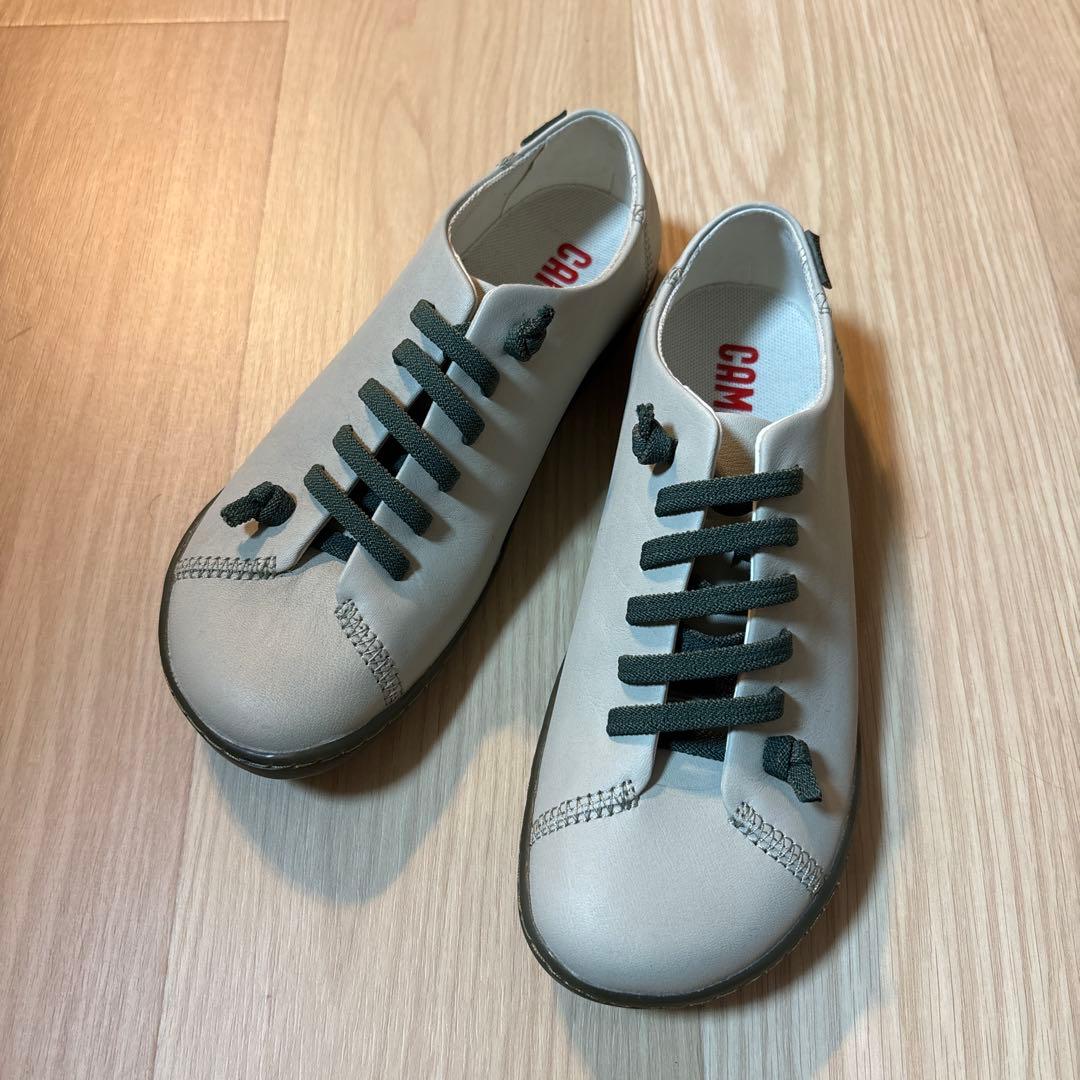 カンペールCamper Peu Cami ペウ カミ レザースニーカー グレー