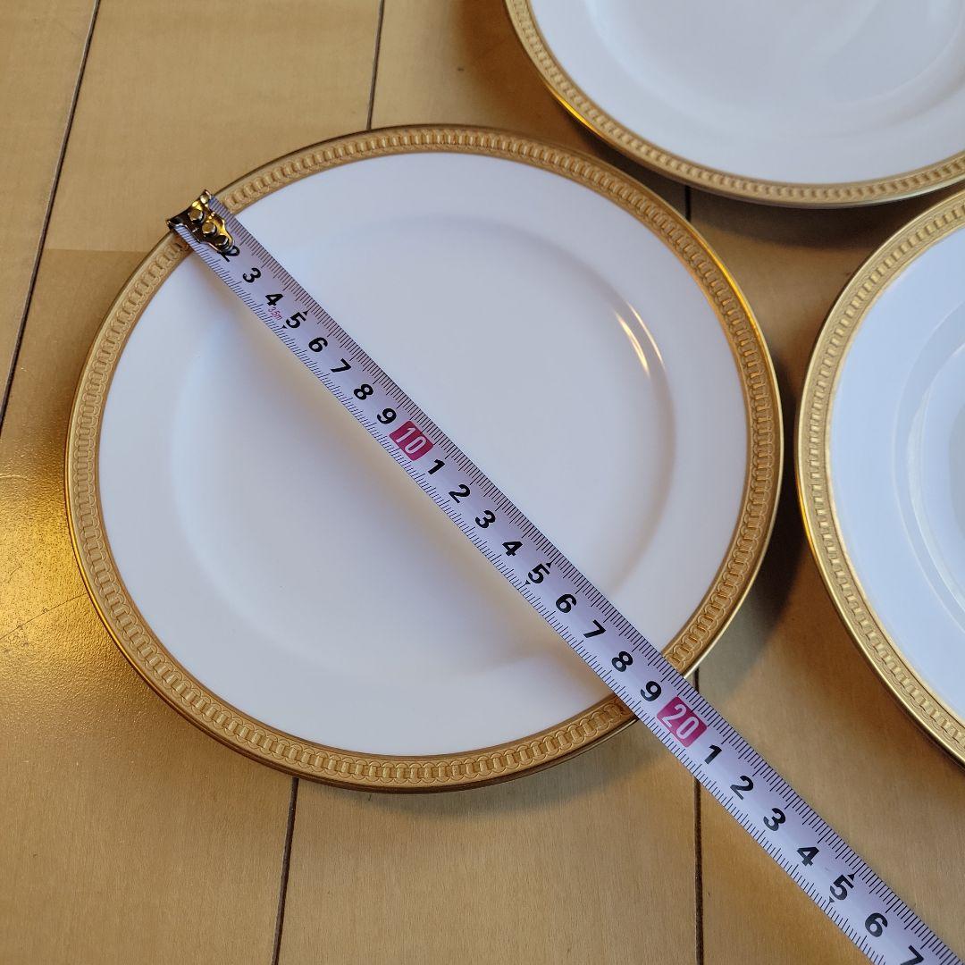 大倉陶園❸クラウンエンボス　デザート皿　3枚