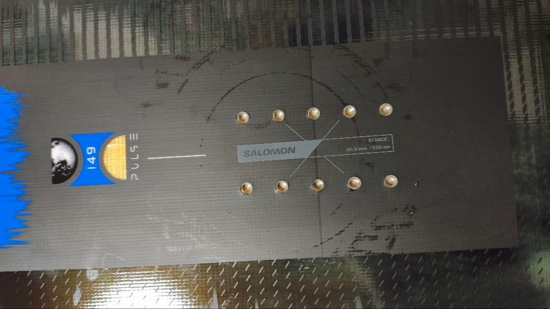 【ほぼ新品】サロモン PULSE 149cm (2023-2024) ケス付き