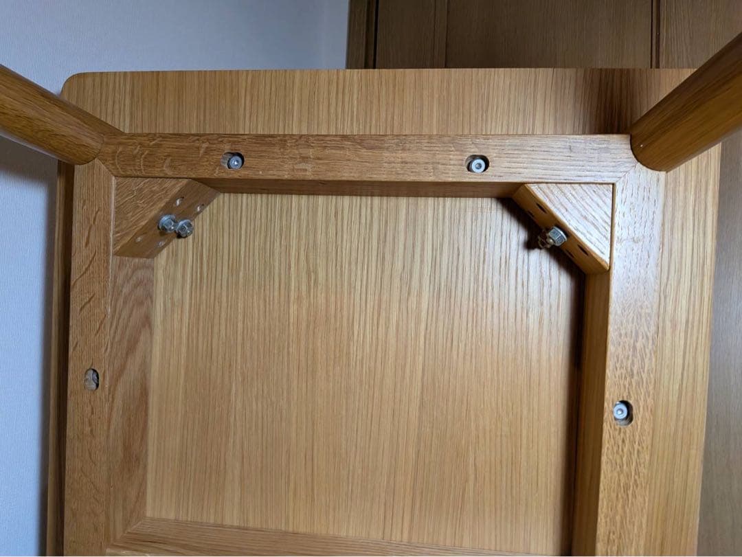 ■送料込■無印良品 MUJI ローテーブル オーク材 木製家具 デスク 120