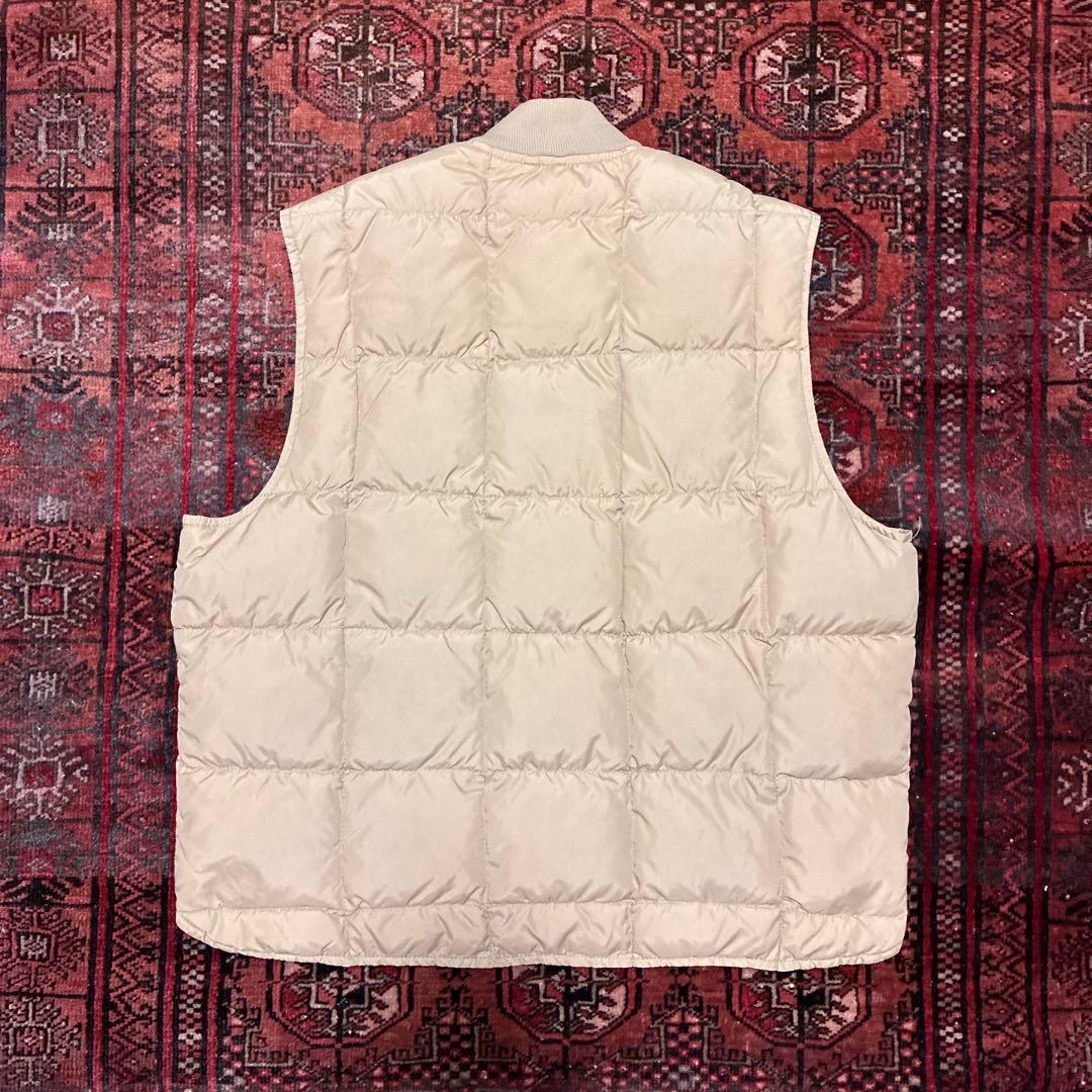 70s USA製Eddie Bauer黒タグ ダウンベスト 46 XL