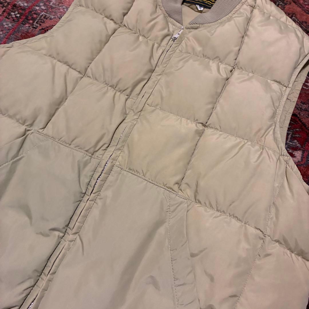 70s USA製Eddie Bauer黒タグ ダウンベスト 46 XL