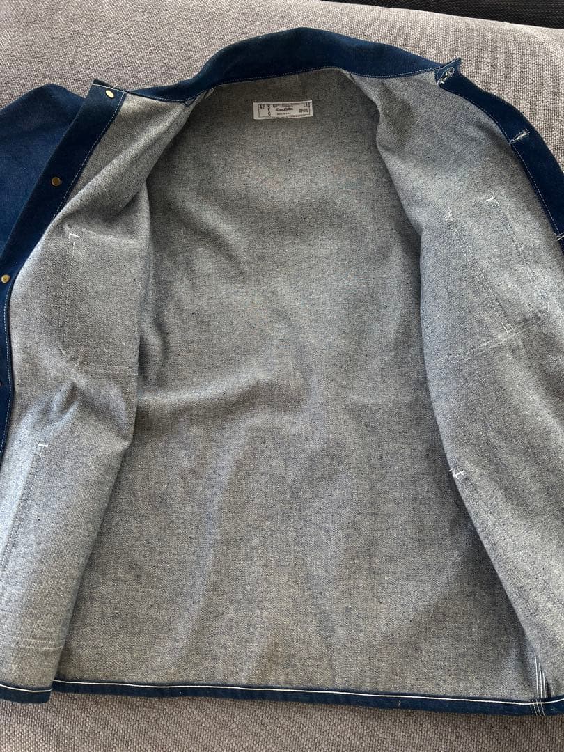 90s UNIVERSAL OVERALL USA製 デニムカバーオール 42