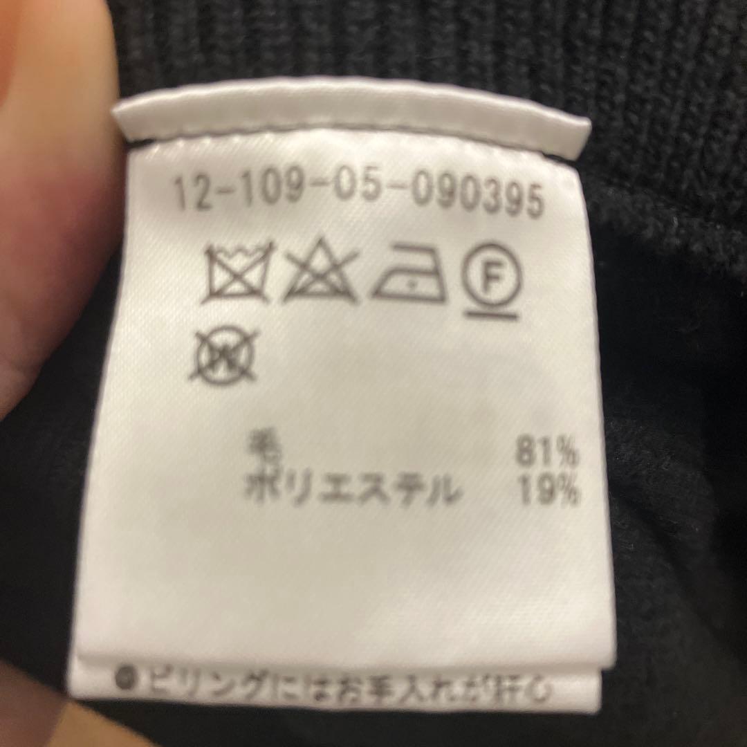 natale 黒ケープコート　エストネーション