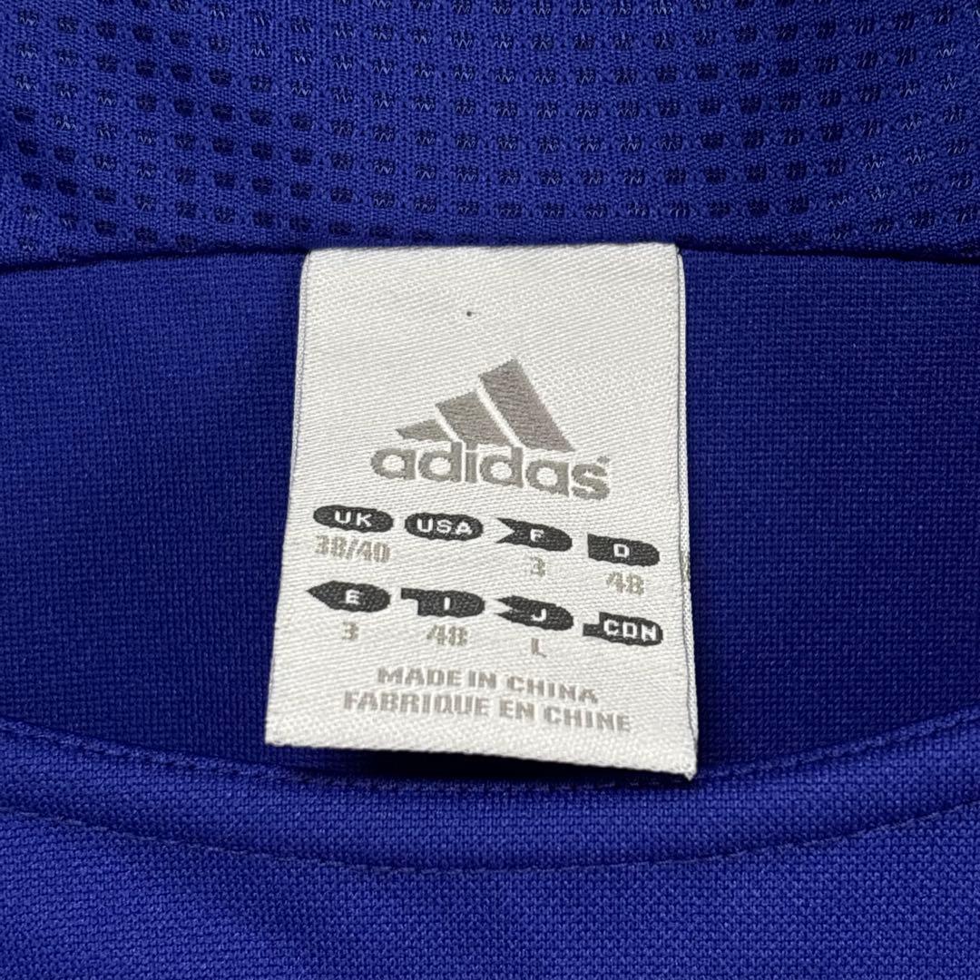 日本代表 adidas アディダス ユニフォーム ゲームシャツ 2006 L 青