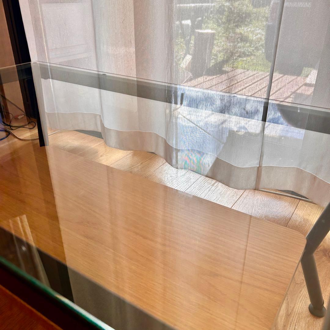 美品 フランフラン　コーヒーテーブル　ガラステーブル