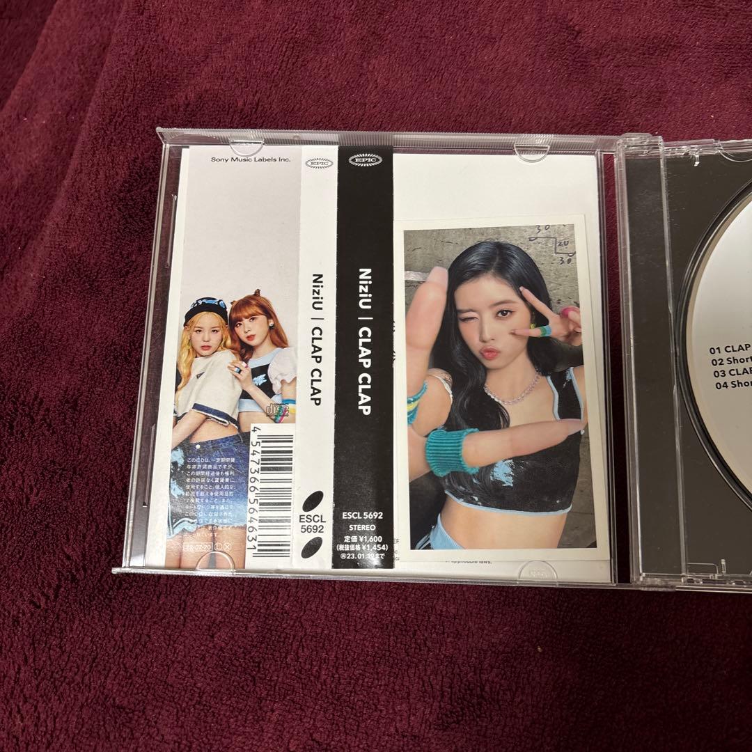 NiziU CLAP CLAP 直筆サイン入り CD