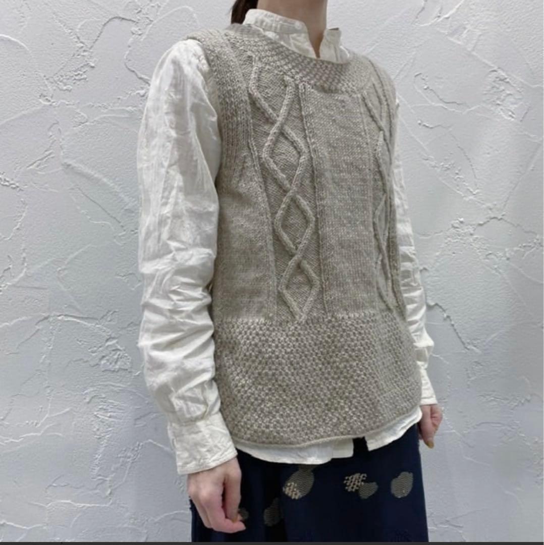 FRENCH Bleu TANG ニットベスト