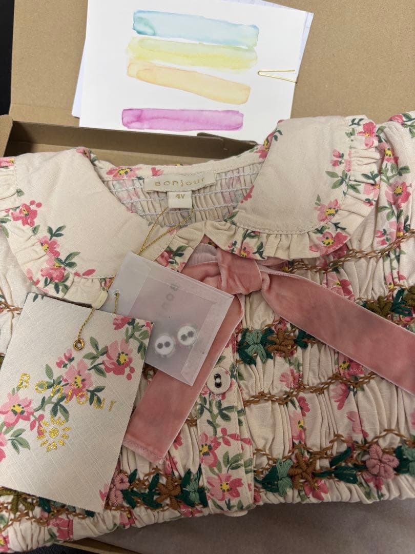 新品未使用タグ付き　bonjour diary ボンジュールダイアリーワンピース