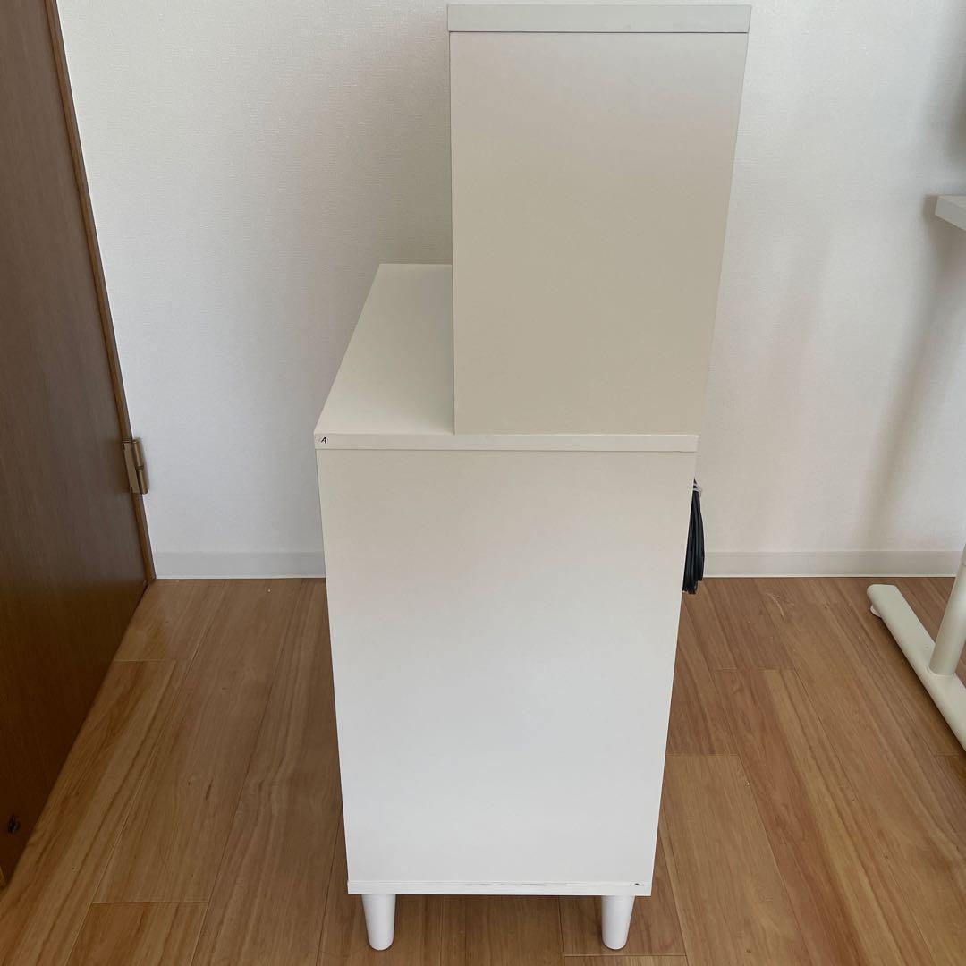 ドレッサーチェスト 幅60cm コンセント付き