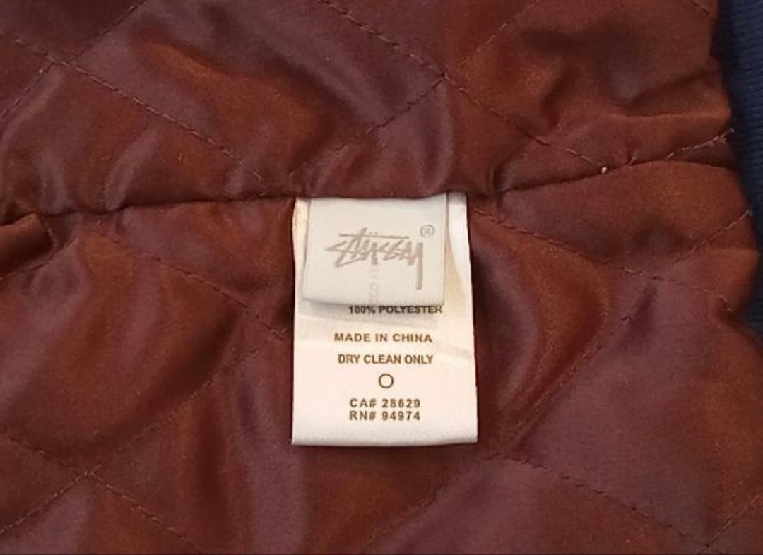 a*e様 Stussy MA-1 ジャケット ネイビー