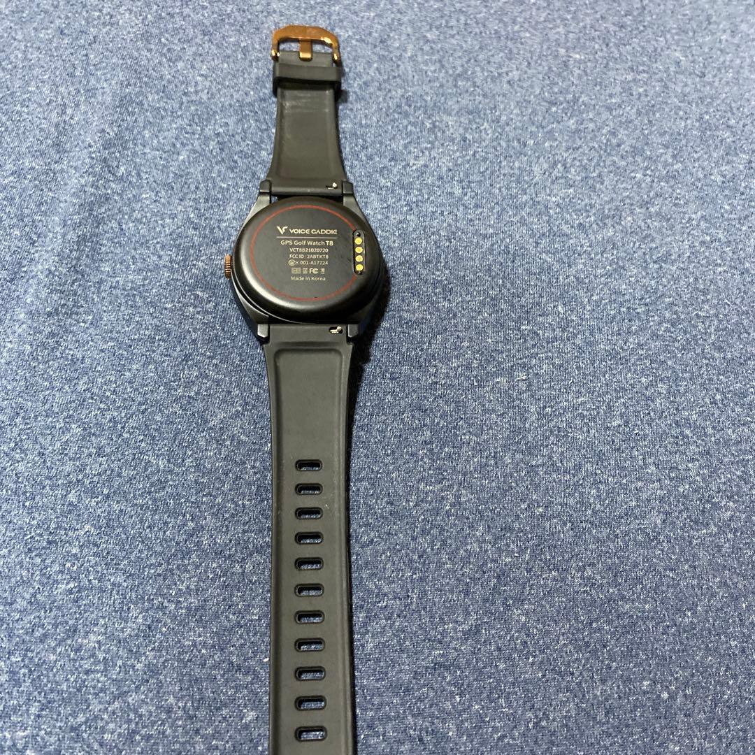 ゴルフ距離計　腕時計型　VOICE CADDIE T8 GPSナビウォッチ