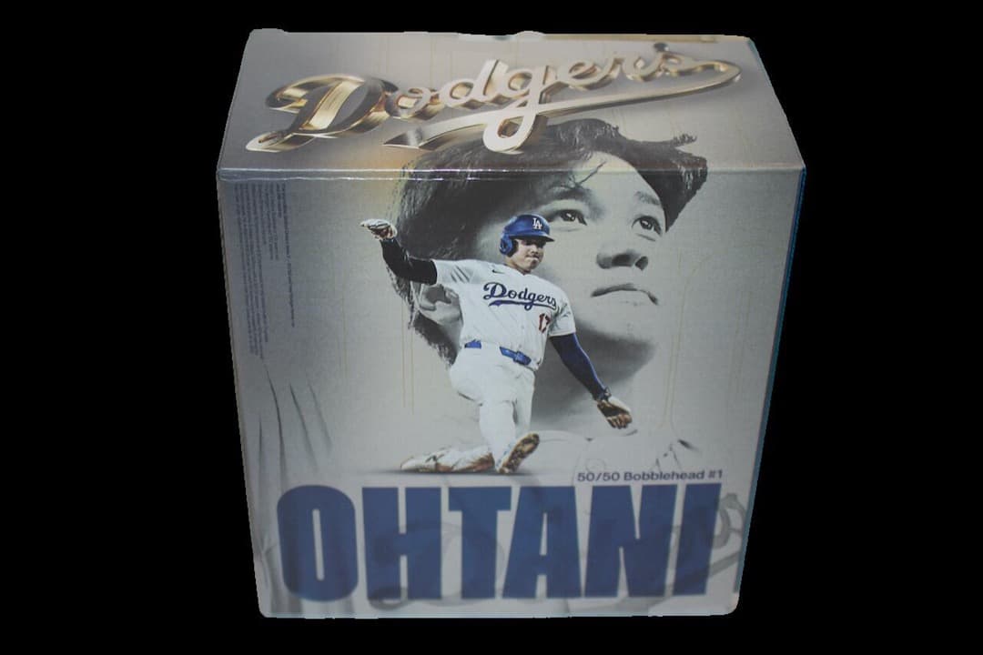 新品 大谷翔平 選手50/50 ボブルヘッド フィギュア人形 No.4