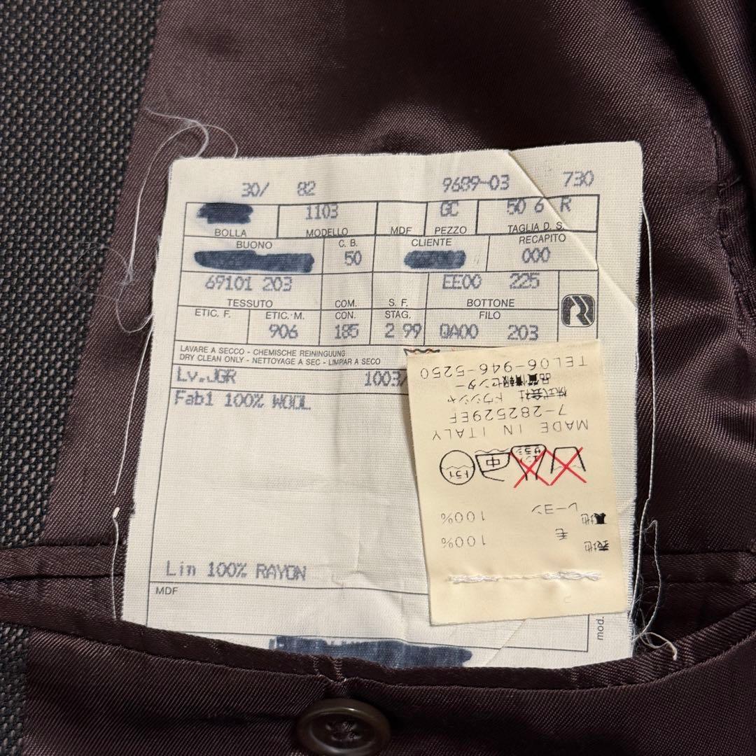 385 フェンディ　セットアップ　グレー　50(XL)