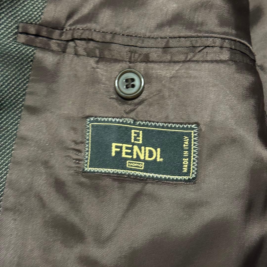 385 フェンディ　セットアップ　グレー　50(XL)