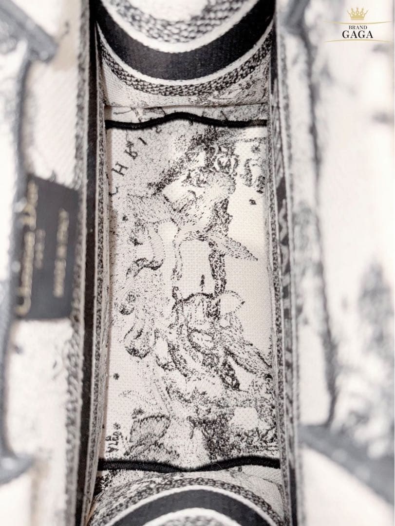 【未使用級】DIOR ブックトート ゾディアック スモール ミッツァ付属