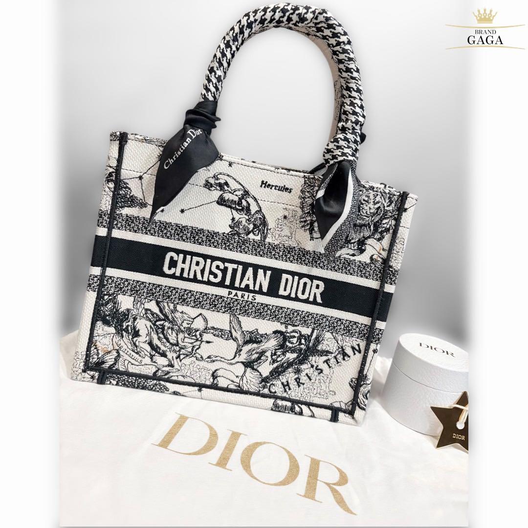 【未使用級】DIOR ブックトート ゾディアック スモール ミッツァ付属