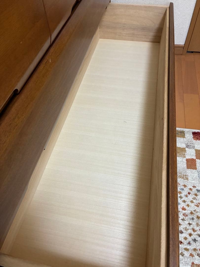 ローチェスト 家具 チェスト 4段 鍵付き