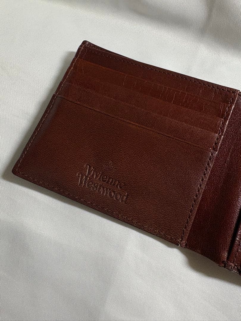 Vivienne Westwood 2つ折り財布 ブラウン