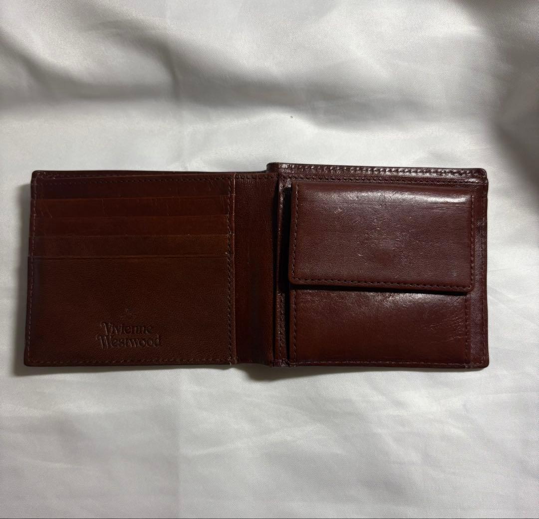 Vivienne Westwood 2つ折り財布 ブラウン