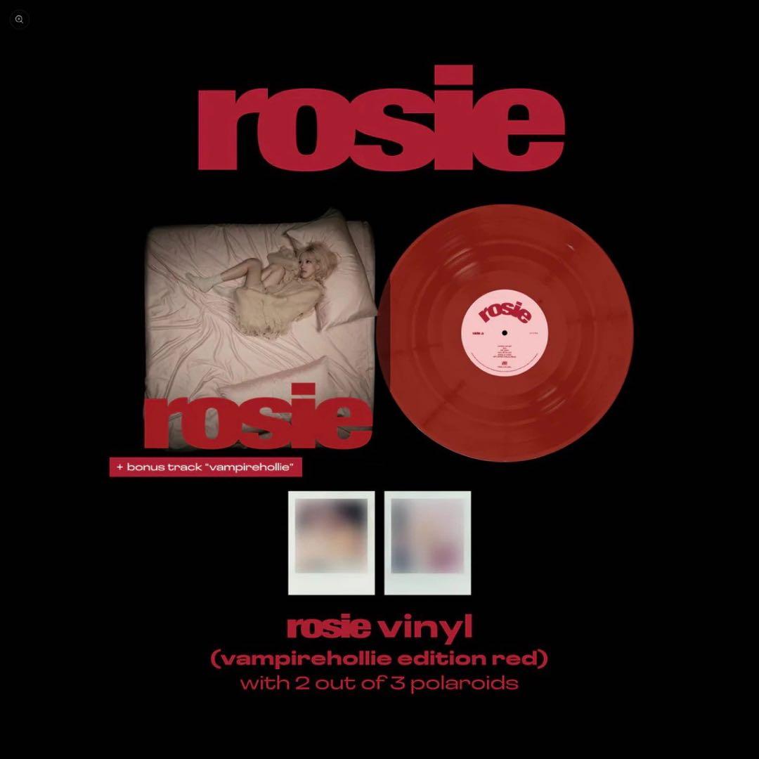 【新品未開封】BLACKPINK ロゼ rosie vinyl LP　Red