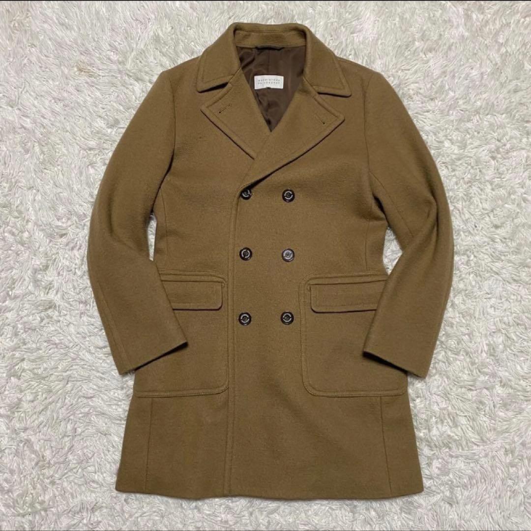 美品　マッキントッシュフィロソフィー　ダブルチェスターコート キャメル　38 M