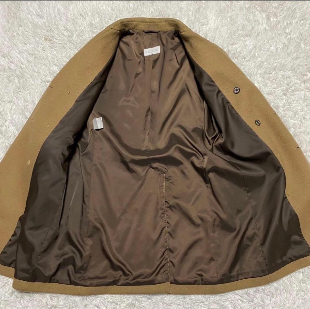 美品　マッキントッシュフィロソフィー　ダブルチェスターコート キャメル　38 M