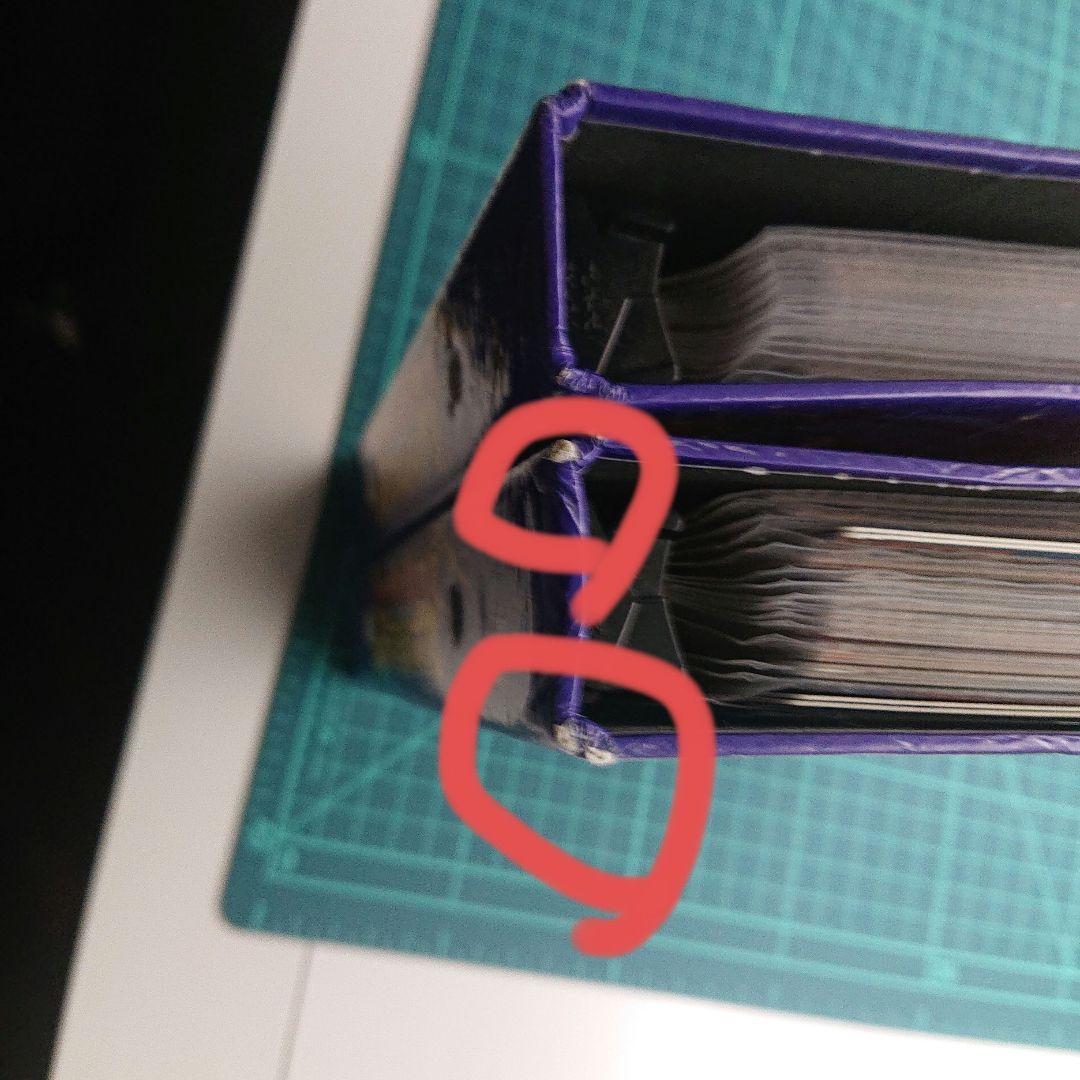 ドラゴンボールヒーローズバインダー×2 カードを収納した状態で売ります