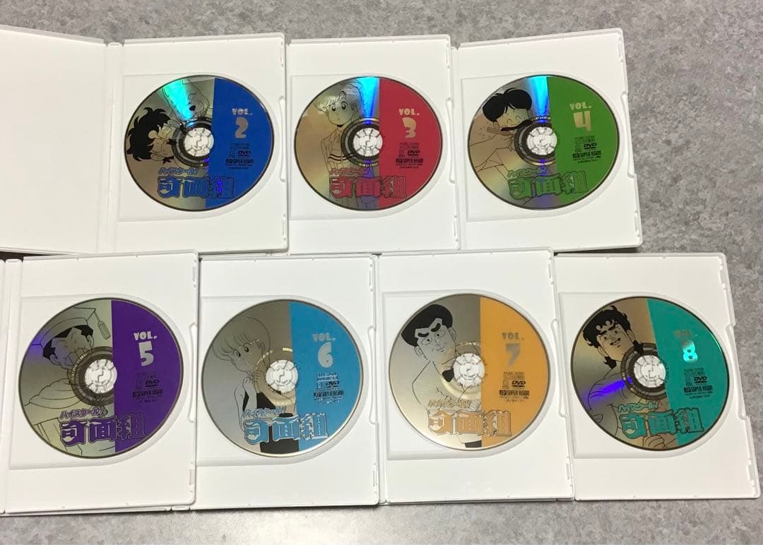 ハイスクール奇面組 DVD 2巻〜15巻セット　　1巻無し