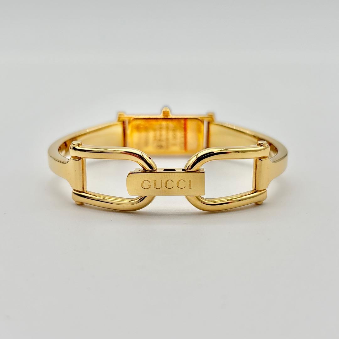 【専用】GUCCI 1500L バングルウォッチ　ゴールド レディース 腕時計