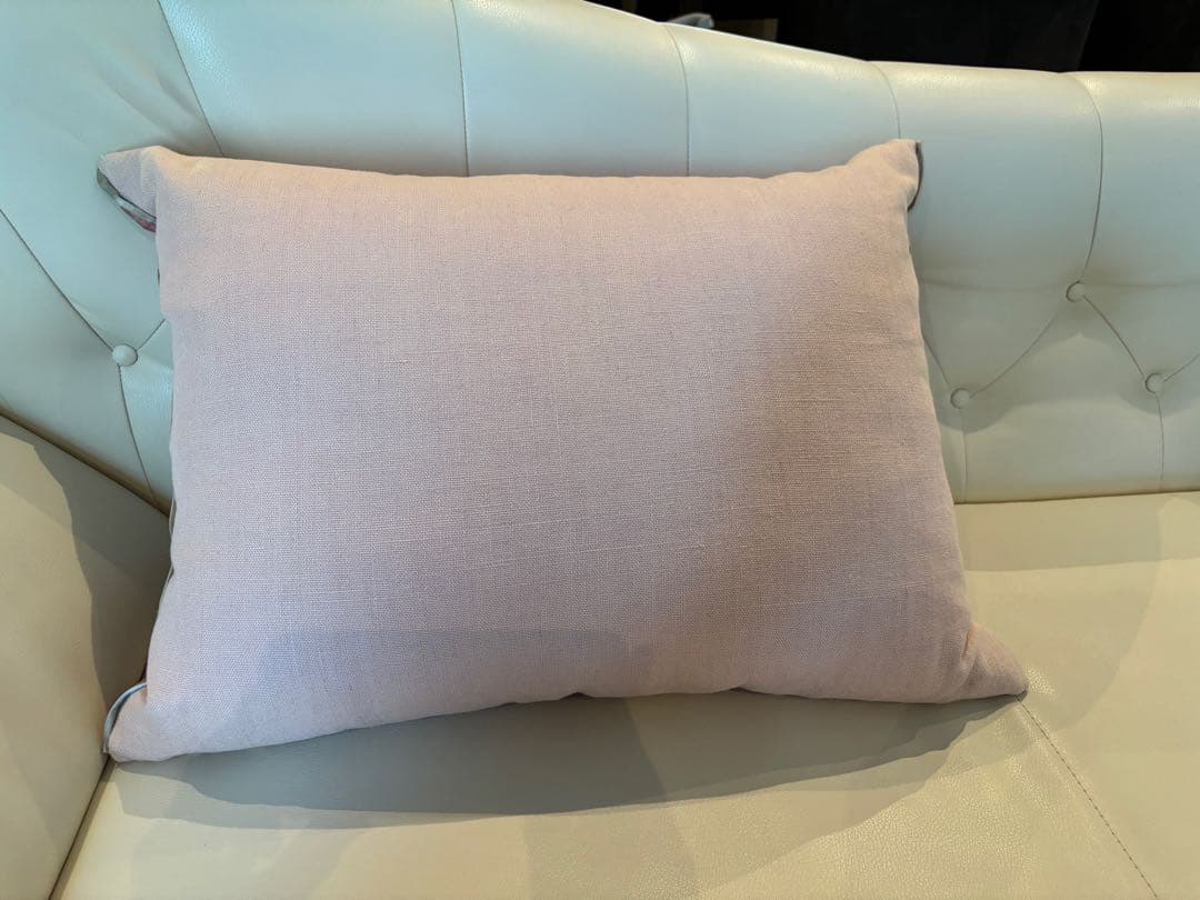 DESIGNERS GUILD ピンクベルベットクッション