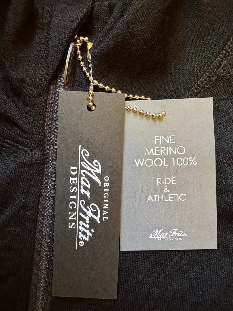 【新品・未使用】マックスフリッツ・ジップアップウールT